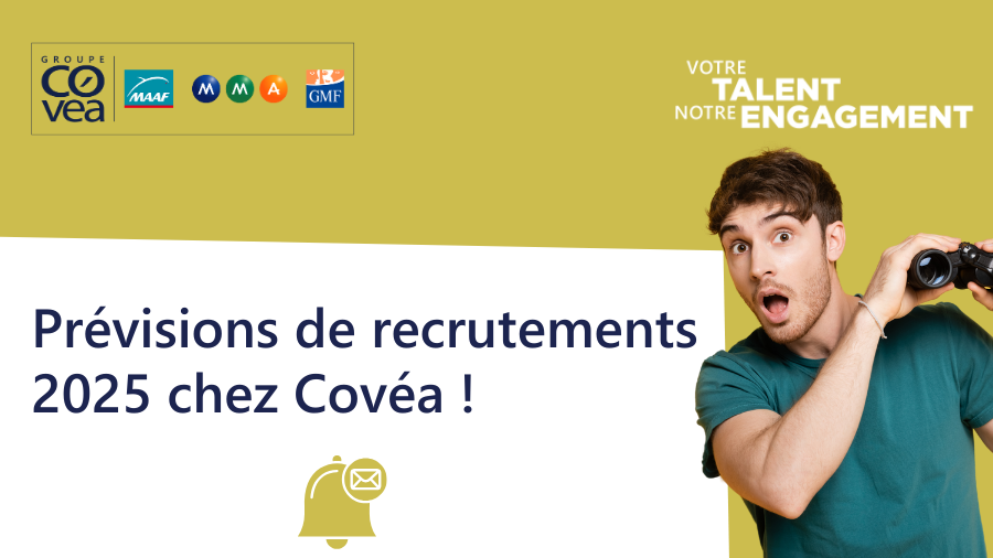 Image d'illustration de l'actualité Rétrospective 2024 et prévisions 2025 de recrutements chez Covéa ! 