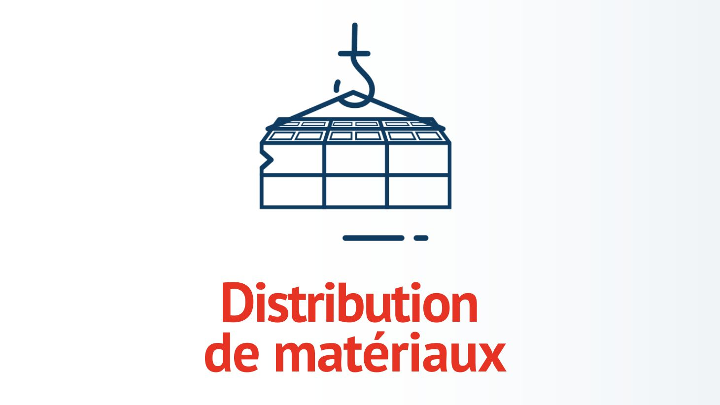 Image d'illustration du métier Distribution de matériaux